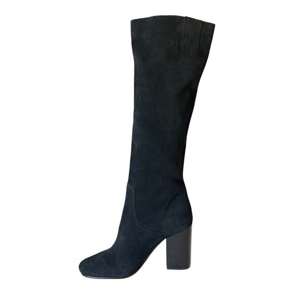 NEW Michael Kors Leigh SUEDE LEATHER BOOTS Women's 9.5 Knee High Boot Shoes NWOT - Picture 1 of 9